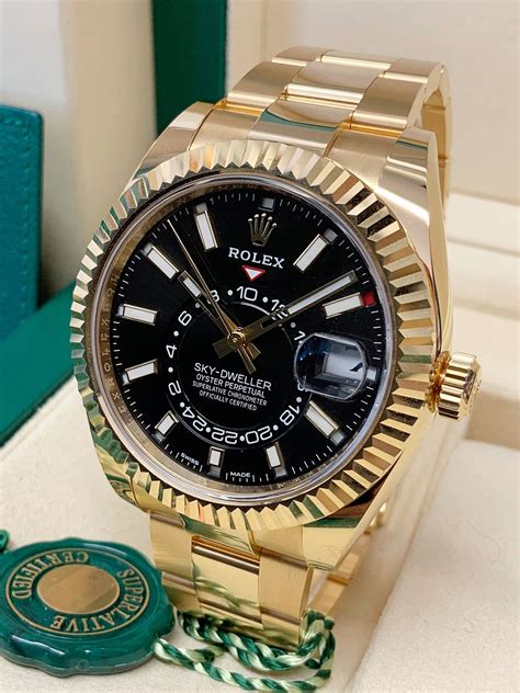 fake rolex sky dweller yellow gold|rolex sky dweller yellow gold.